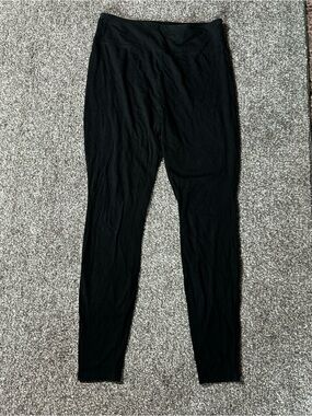 [140] Women's Black High-Rise Stretch Leggings
